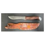 CUTCO 1065 HUNTING KNIFE WITH SHEATH