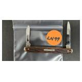 UNION CUT CO - OLEAN - 2 BLADE FOLDING KNIFE