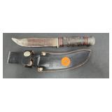 KINFOLKS #368 FIXED BLADE KNIFE WITH SHEATH