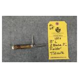 TIDIOUTE 2 BLADE FOLDING KNIFE - 3"