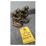 1928 "THINKER" BOOKENDS - 7"