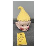 PIXIE ELF COOKIE JAR