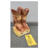 COWBOY BOOTS COOKIE JAR