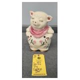 SMILEY PIG COOKIE JAR