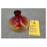 BLENKO AMBERINA DECANTER - 5.5"