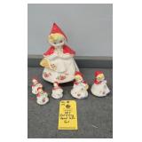 RED RIDING HOOD 6 PIECE SET