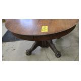 OAK PAW FOOT ROUND TABLE - 52"