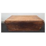 TIGER MAPLE DOUGH BOX - 34 1/2" X 17 1/2" X 12"