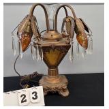 ART NOUVEAU FIGURAL EPERGNE LAMP