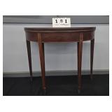 PERIOD HEPPELWHITE INLAID CARD TABLE #181
