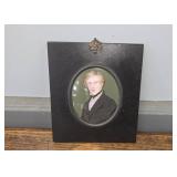 EARLY MINIATURE PORTRAIT - YOUNG MAN 6.25"