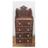 8 DRAWER SPICE CABINET