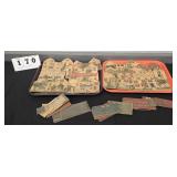 "MY PRETTY VILLAGE" BUILDINGS & ROOFS FROM