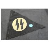 WWII ERA SS PENNANT