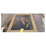1840 MOSES RONEY OIL PORTRAIT