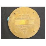 1995 VA METAL CRAFTERS BRASS TRIVET