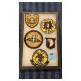 BOX OF MILITARY PATCHES (5)