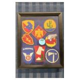 BOX OF PATCHES (8)
