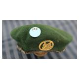 GREEN BUNDEWEHR GERMAN BERET