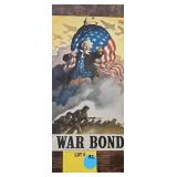 1942 BUY WAR BONDS POSTER