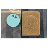 GERMAN WWII WEHRMACHT METAL MATCHBOX HOLDER
