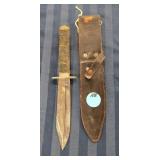 VINTAGE US NAVY MARK II FIGHTING KNIFE