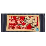 VIETNAM US MARINES LICENSE PLATE