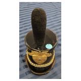 VINTAGE WEST POINT CADET SHAKO HAT
