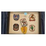 REICHER BOX OF MILITARY PATCHES