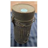 WWII M38 GERMAN GAS MASK CANISTER