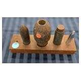 4 PIECE PROJECTILE DISPLAY