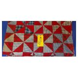 PINWHEEL BLOCK QUILT TOP