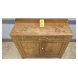 GRAIN PAINTED JELLY CUPBOARD - 41"