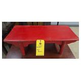 RED BENCH - 30"