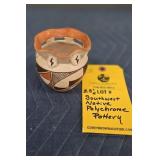 SOUTHWEST NATIVE POLYCHROME POTTERY - 3.5"