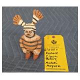 KOSHORE CLOWN POTTERY - MICHAEL MARQUEZ - 6"