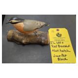 RED BREASTED NUT HATCH - JIM & PAT SLACK - 5"