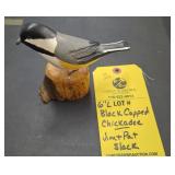 BLACK CAPPED CHICKADEE - JIM & PAT SLACK - 6"