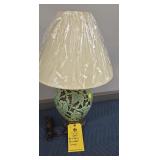 ART DECO PARAKEET LAMP