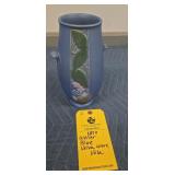 WELLER BLUE VELVAWARE VASE