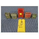 (5) CAST IRON BANKS