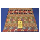 FLATWEAVE GEOMETRIC PATTERN TEXTILE