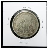 1848 Seated Liberty dollar