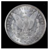 1885-CC Morgan dollar-in Apmex holder, BU