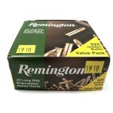 Box of .22 LR. HP Remington cartridges, 525 Rds.