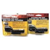 Lot, 2 Daisy electronic point sights