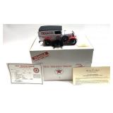 Texaco 1931 Motor Oil Truck, die-cast coin bank,