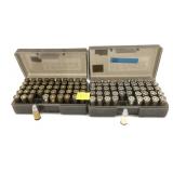 Lot: Mixed 9mm Luger cartridges, in plastic