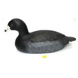 Howard Hall Coot Duck carved wooden decoy,