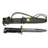 U.S. Bayonet with K-M8A1 scabbard